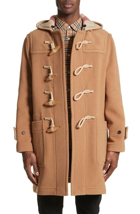 wool blend duffle coat burberry nordstrom|burberry goddess wool blend.